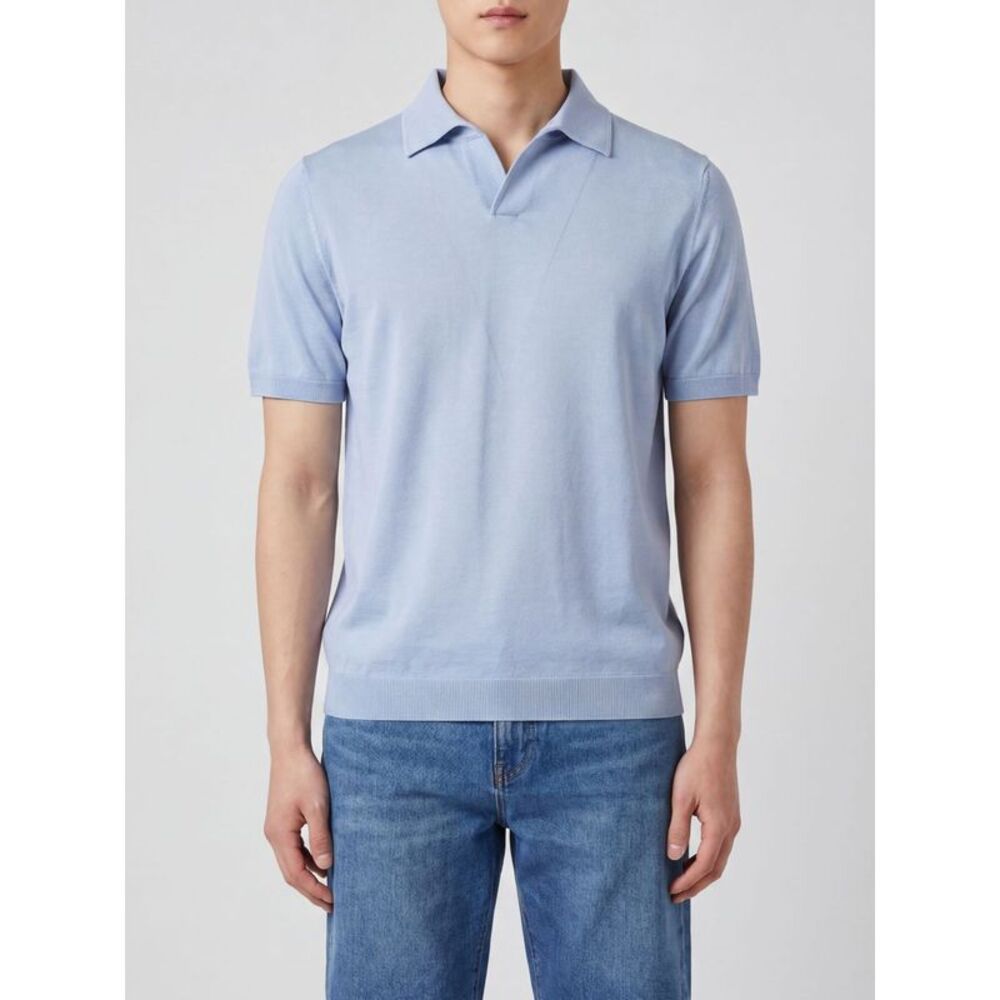 Lardini Men Knit Polo Shirt Lardini